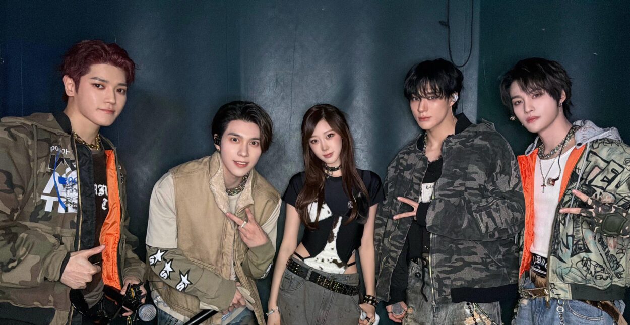 260201 NCT Twitter Update with Giselle - Ⓩ☆ⓞ☆ⓞ (with NCT Taeyong & Jeno, WAYV Hendery & YANGYANG)