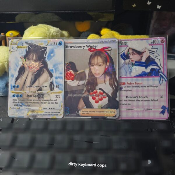 more new aespa winter cards. what do you go guys think?