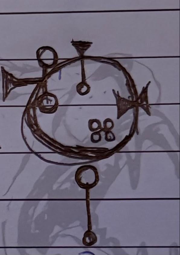 Decipher Giselle's custom sigil