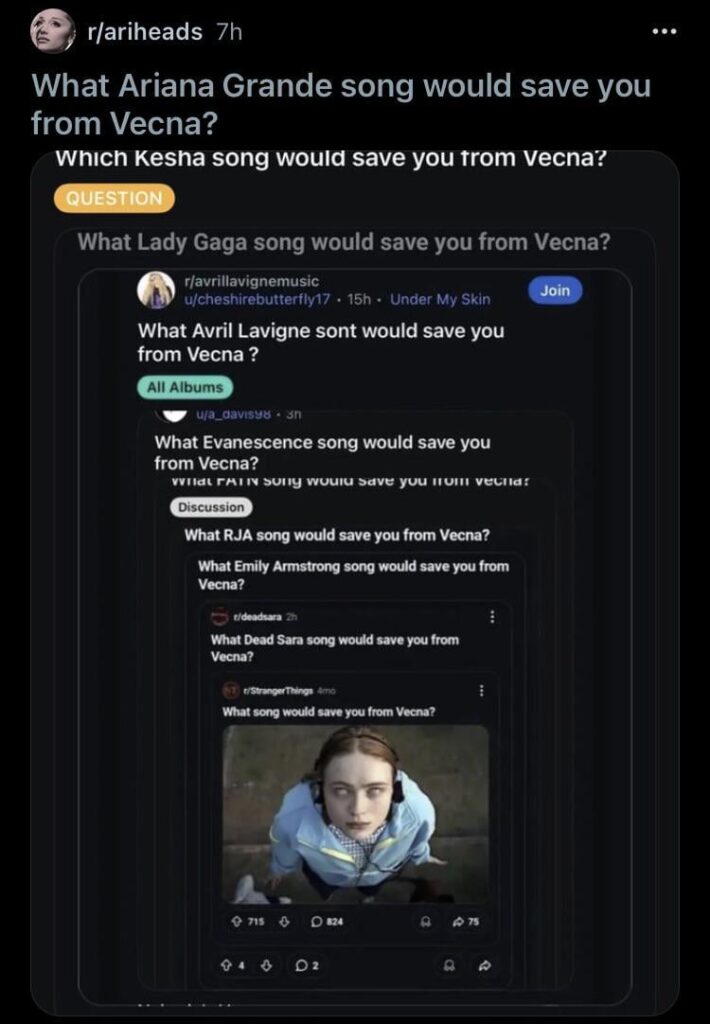 What aespa song would save you from Vecna?