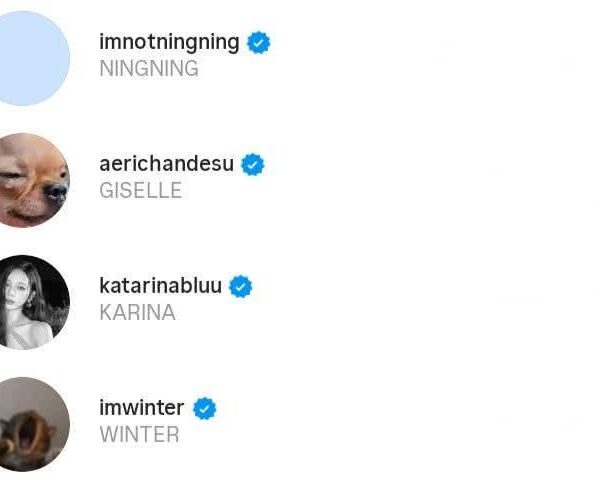 After Giselle changed her IG pfp, only Karina remain human among aespa.