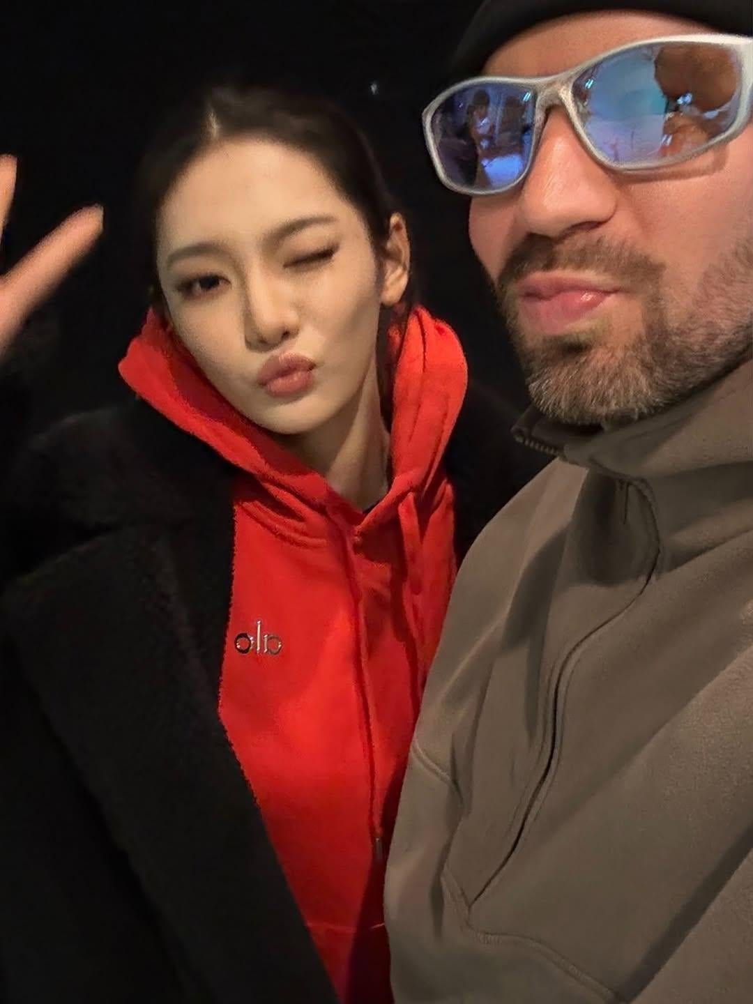 260227 Bobby Whigham Instagram Update with Ningning (Alo Creative Director)