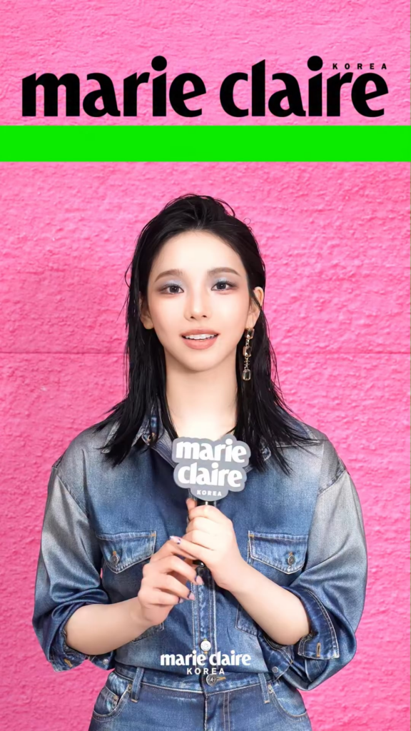 260227 Marie Claire Korea Instagram Update with Karina - Marie Claire Korea’s 33rd anniversary congratulatory comment & what “happiness” means to Karina