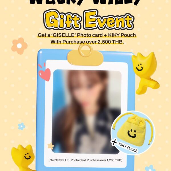 260223 Giselle - Wacky WiLLy Photocard & Gift Event in Bangkok