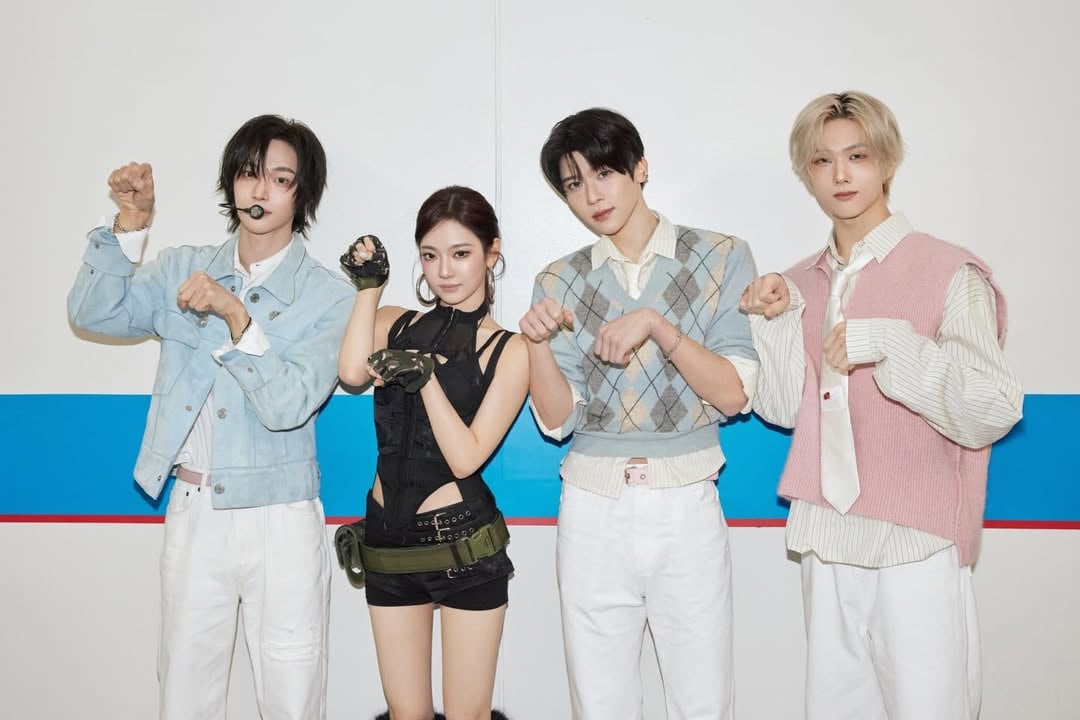 260207 SMTOWN Instagram Update with aespa - SMTOWN LIVE 2025-26: THE CULTURE, THE FUTURE (Behind the Scenes Photos)