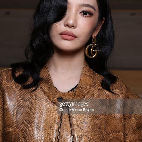 260227 Ningning at GUCCI FW26 Show, Milan Fashion Week (Getty Images)
