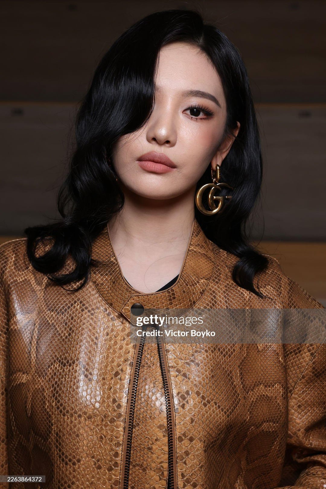 260227 Ningning at GUCCI FW26 Show, Milan Fashion Week (Getty Images)