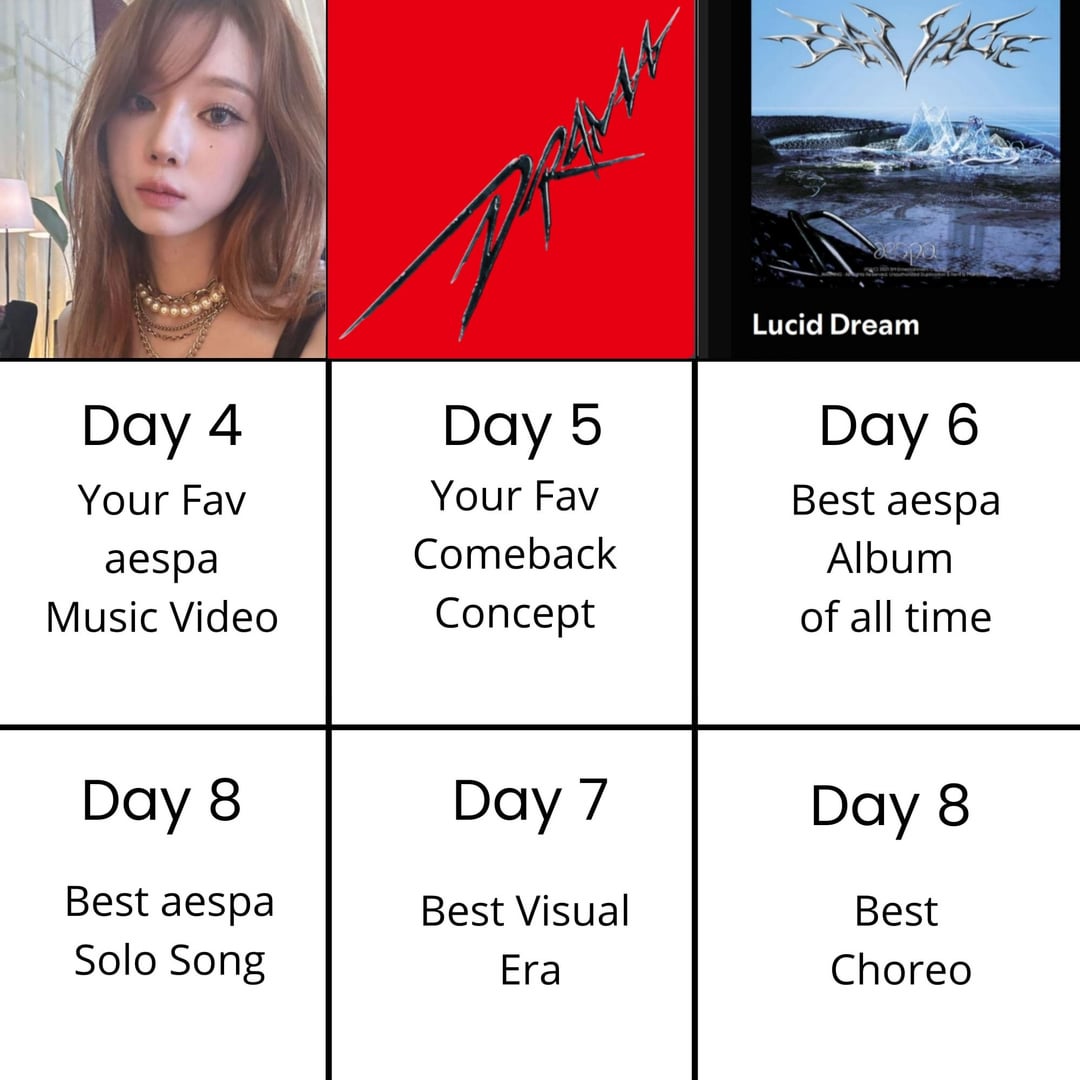Day 4: best aespa music video?
