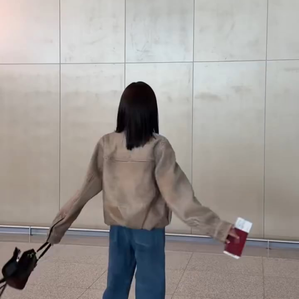 260308 aespa TikTok Update with Giselle - GISELLE at LOEWE FW26