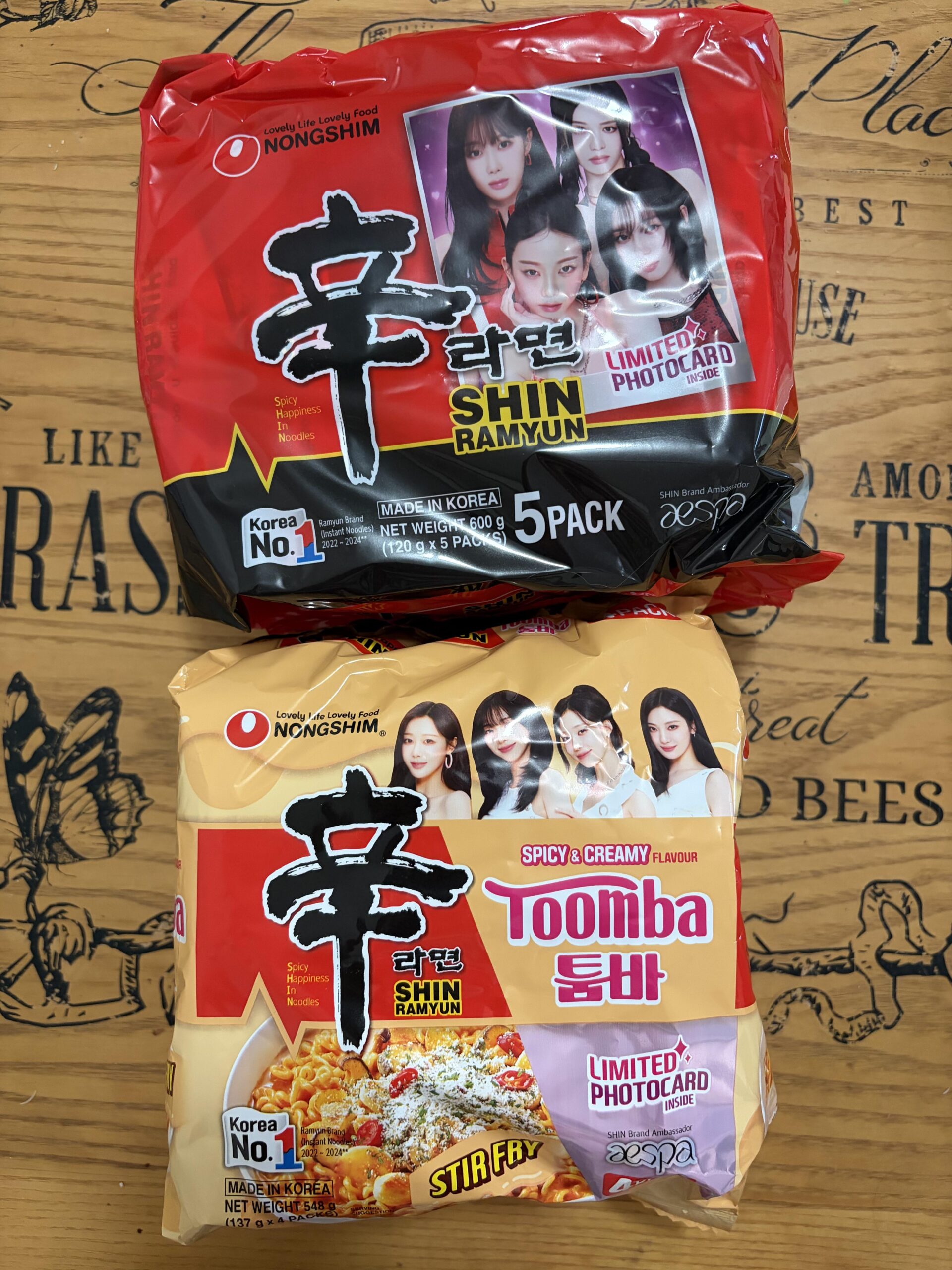 I don’t even like Shin Ramyun! And I still got two packages 😭