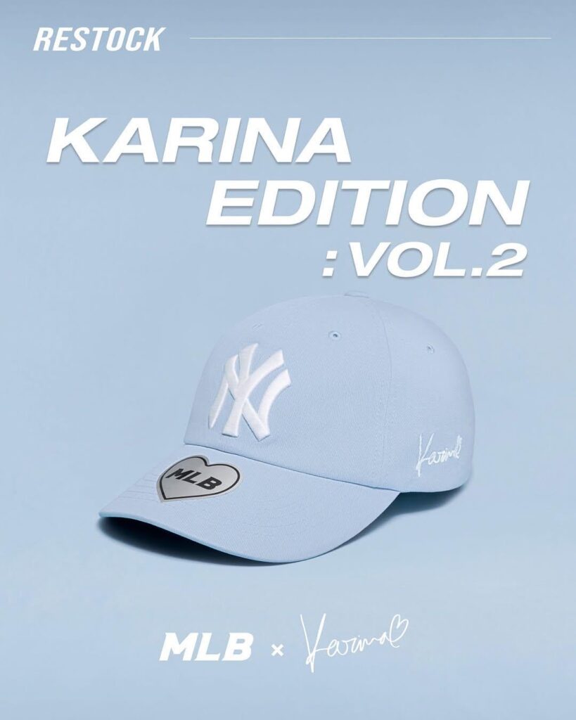 260311 Karina - MLB Korea 'KARINA EDITION : VOL.2’ (Special Restock on March 13th, 12 PM KST)