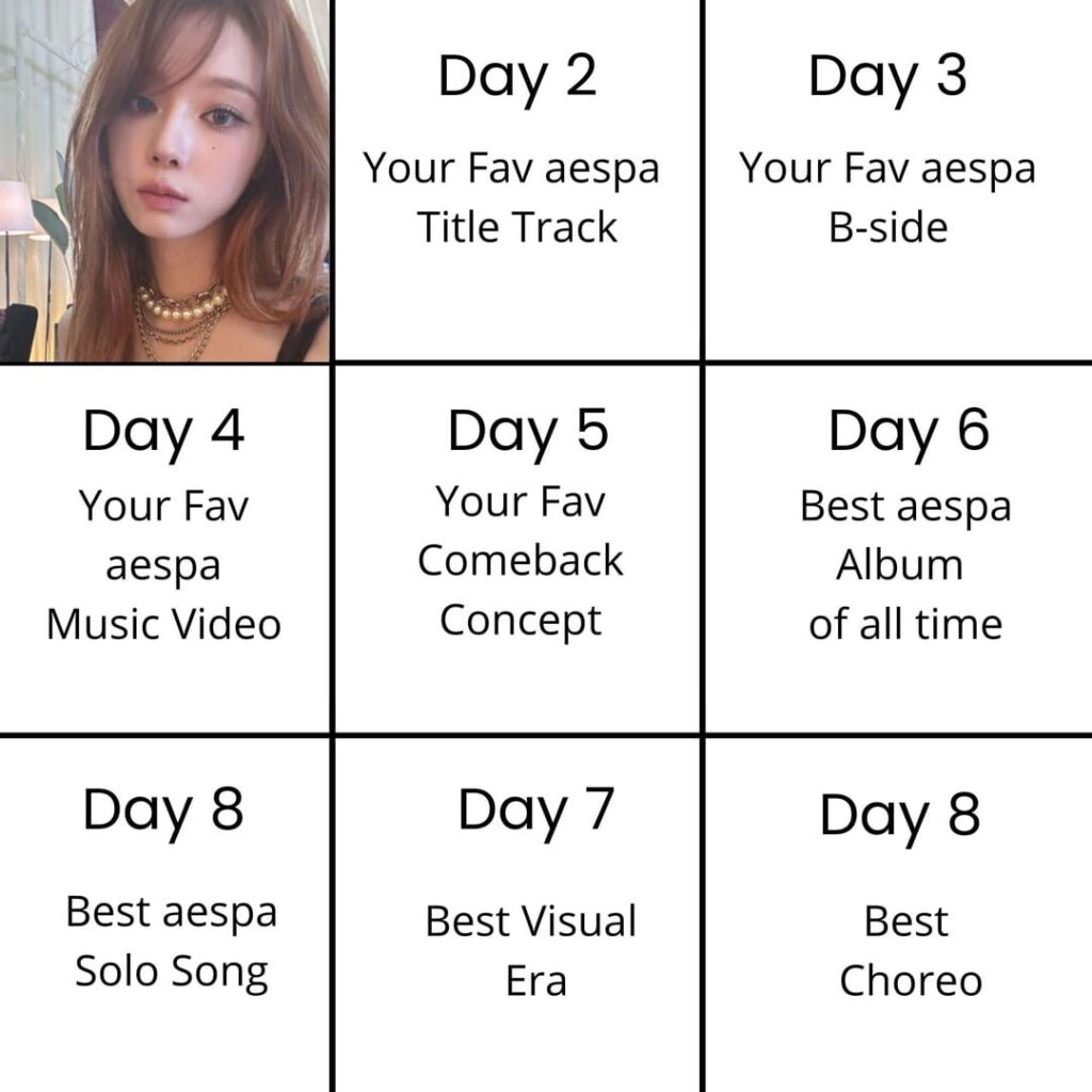 Day 2: Your fav aespa title track