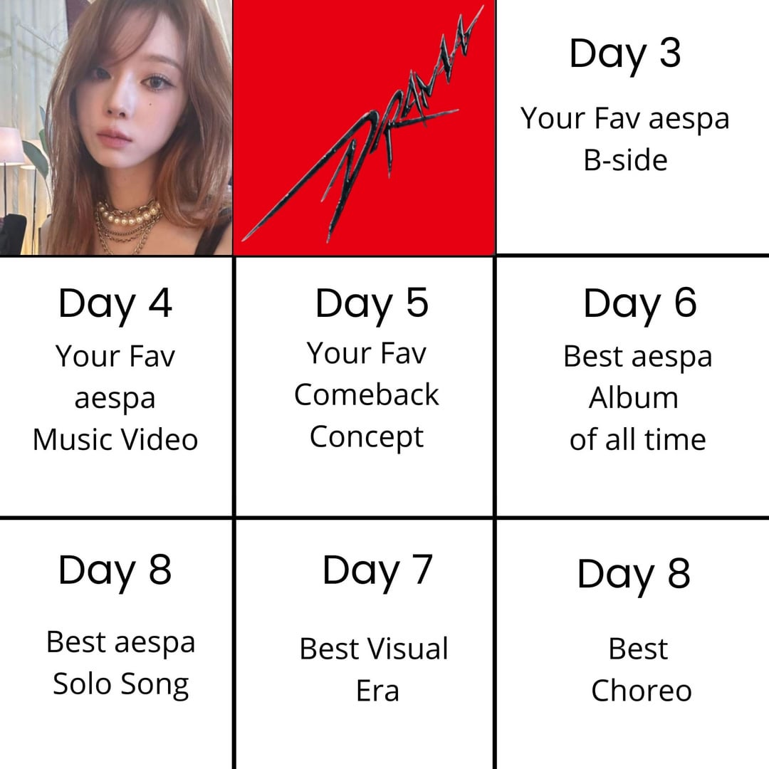 Day 3: best aespa b-side