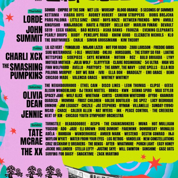 260320 aespa will be performing on Sunday, August 2nd at Lollapalooza Chicago 2026