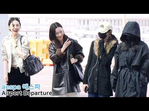 260403 aespa departs for SYNK : aeXIS LINE in JAKARTA (via Spinel)
