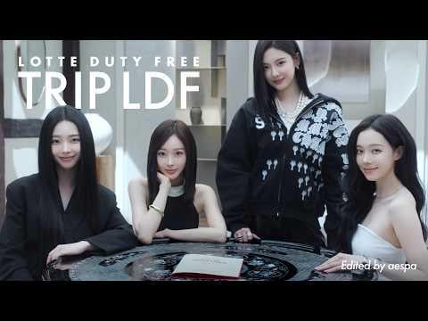 260423 aespa for Lotte Duty Free