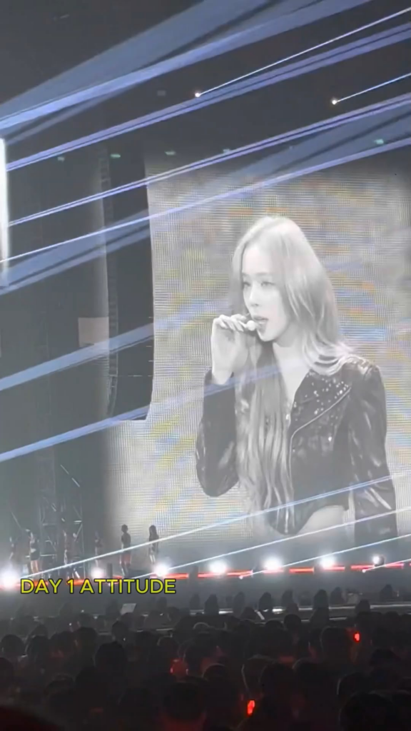 Winter's high notes during 'SYNK : aeXIS LINE' at Kyocera Dome Osaka