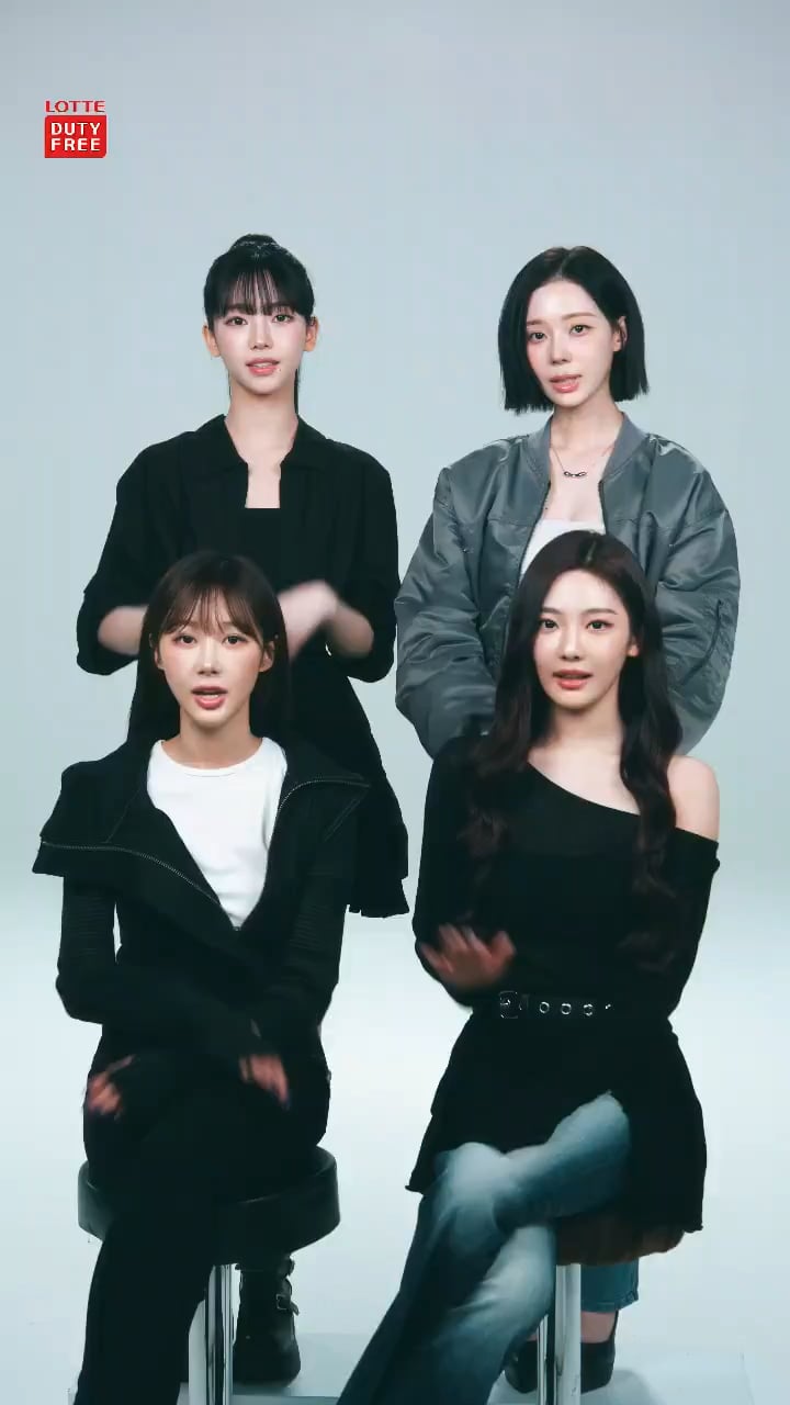 260417 aespa for Lotte Duty Free