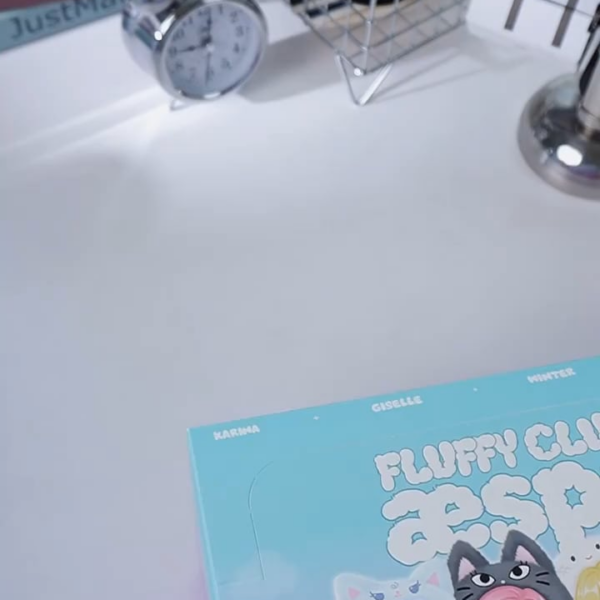 260424 POP MART RedNote Update with aespa - Fluffy Club Series Complete Set Unboxing