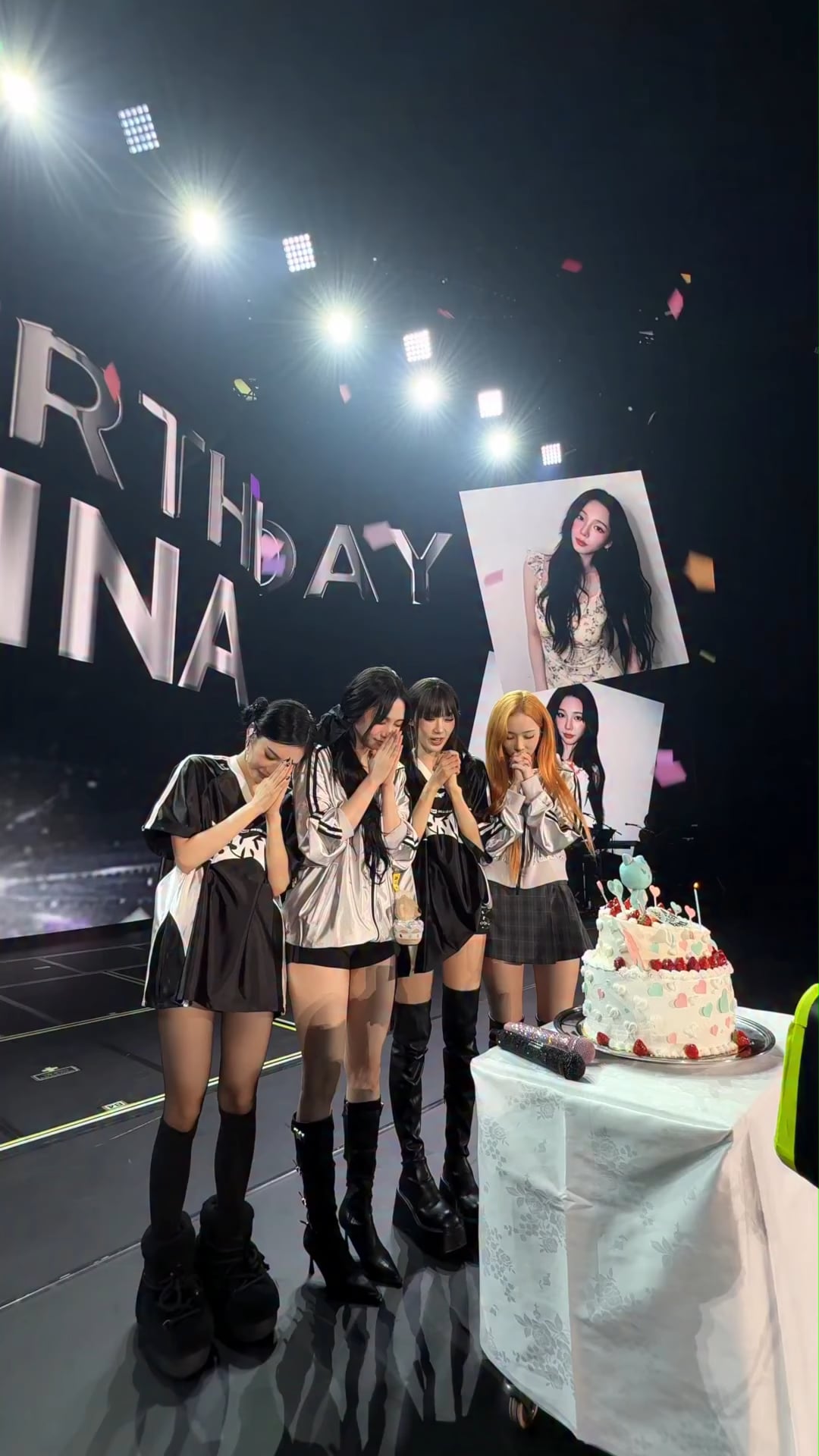 260411 aespa Instagram Reels Update - Happy birthday, Karina 💙