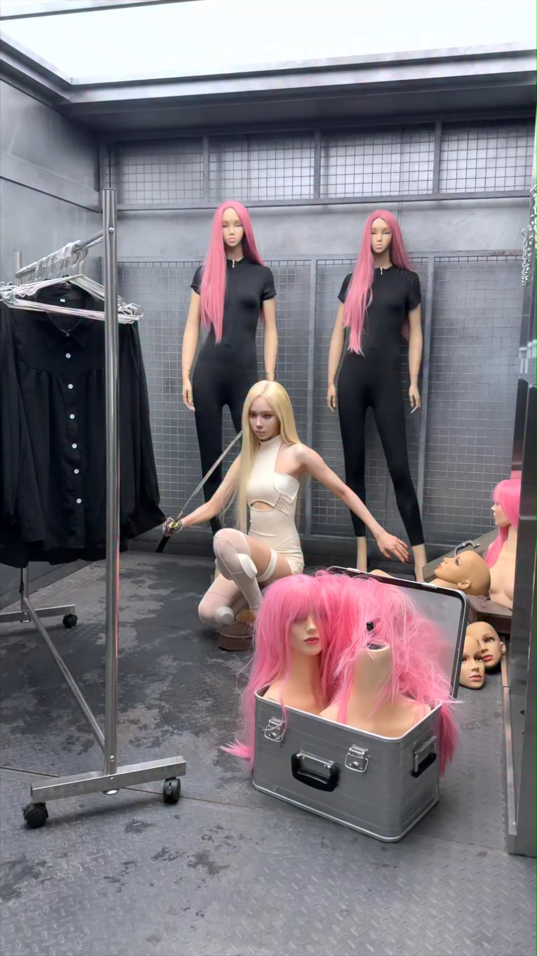 260430 aespa TikTok Update with Winter - #Mannequinchallenge