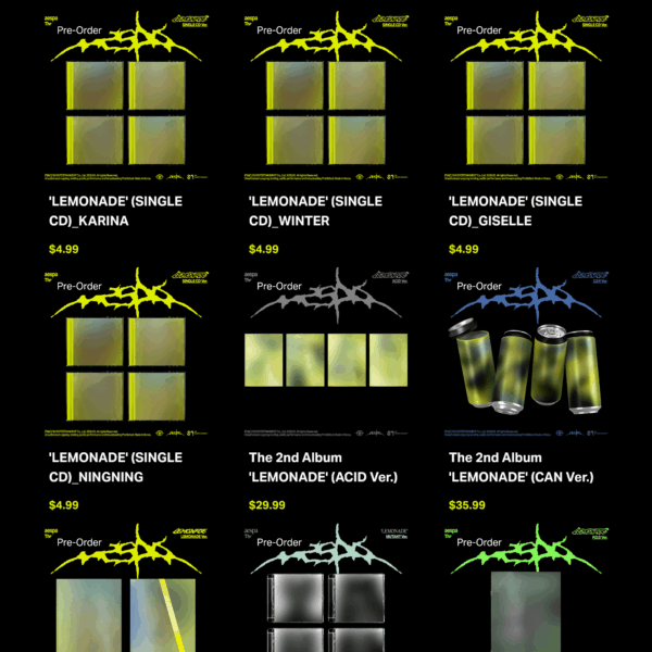 260420 The 2nd Album: LEMONADE (US Exclusives Pre-Orders)