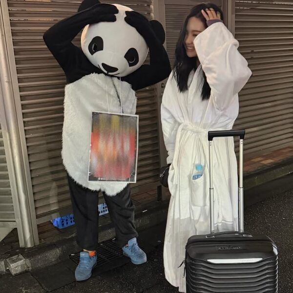 260426 Ningning Instagram Update with Giselle & Shintaro Yasuda