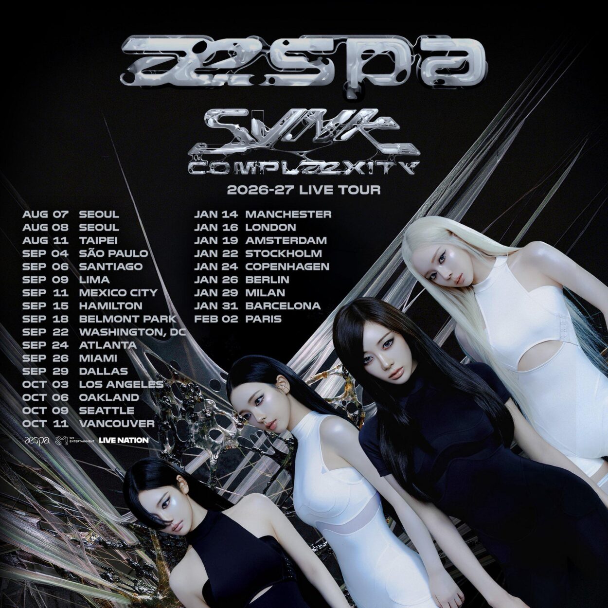 2026-27 aespa LIVE TOUR - SYNK : COMPLæXITY (Discussion Megathread)