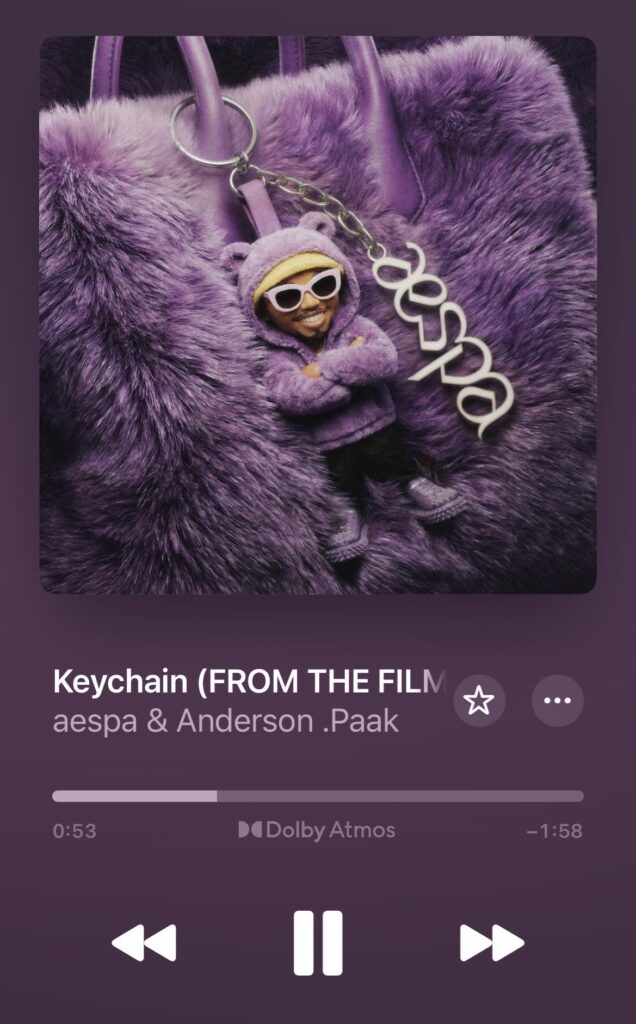 Any thoughts on keychain w/ Anderson .Paak?