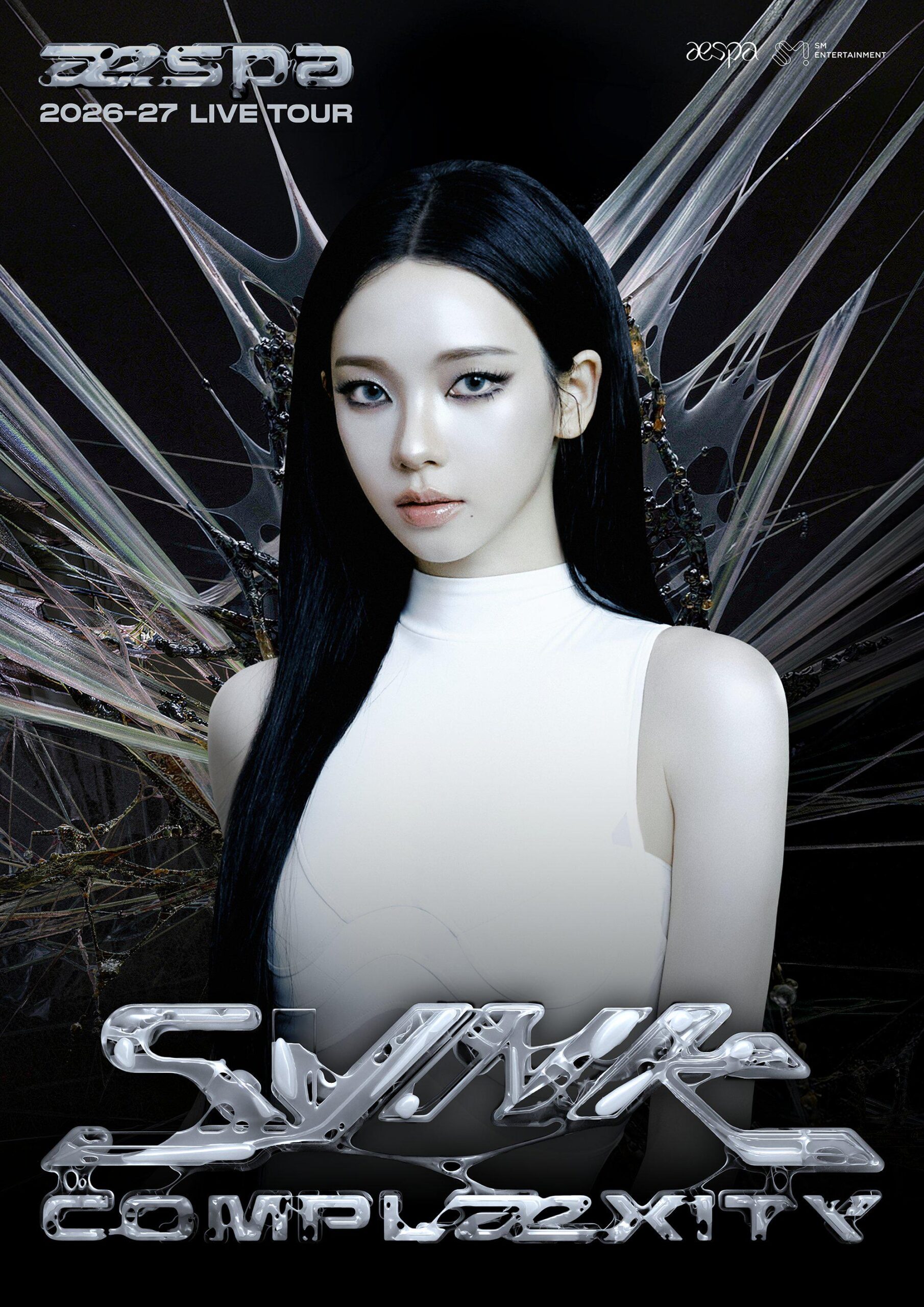 2026-27 aespa LIVE TOUR - SYNK : COMPLæXITY (Teaser Poster - Karina)