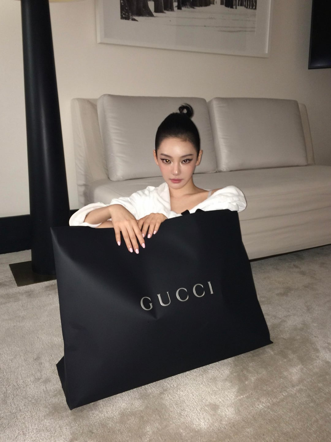 260505 aespa Instagram Update with Ningning - With @gucci