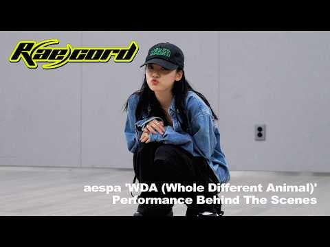 260527 aespa - [R(ae)cord] How can you not make it cute?🤔 (‘WDA (Whole Different Animal)’ Performance Behind The Scenes)