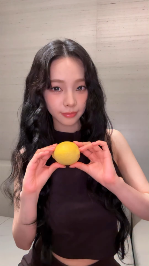 260515 aespa TikTok Update with Karina - MY 🍋