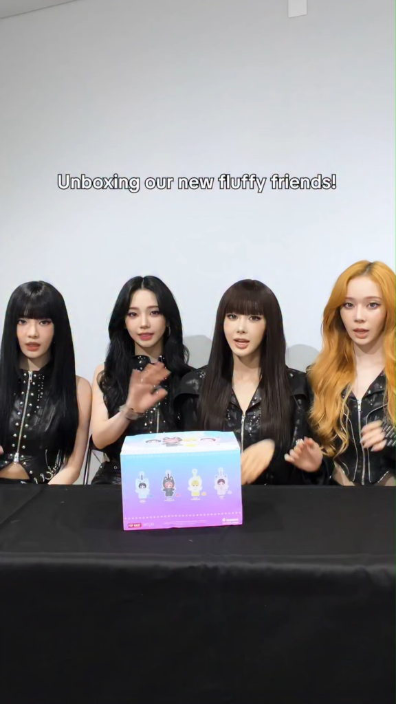 260501 aespa TikTok Update - Unboxing our new Fluffy Friends!