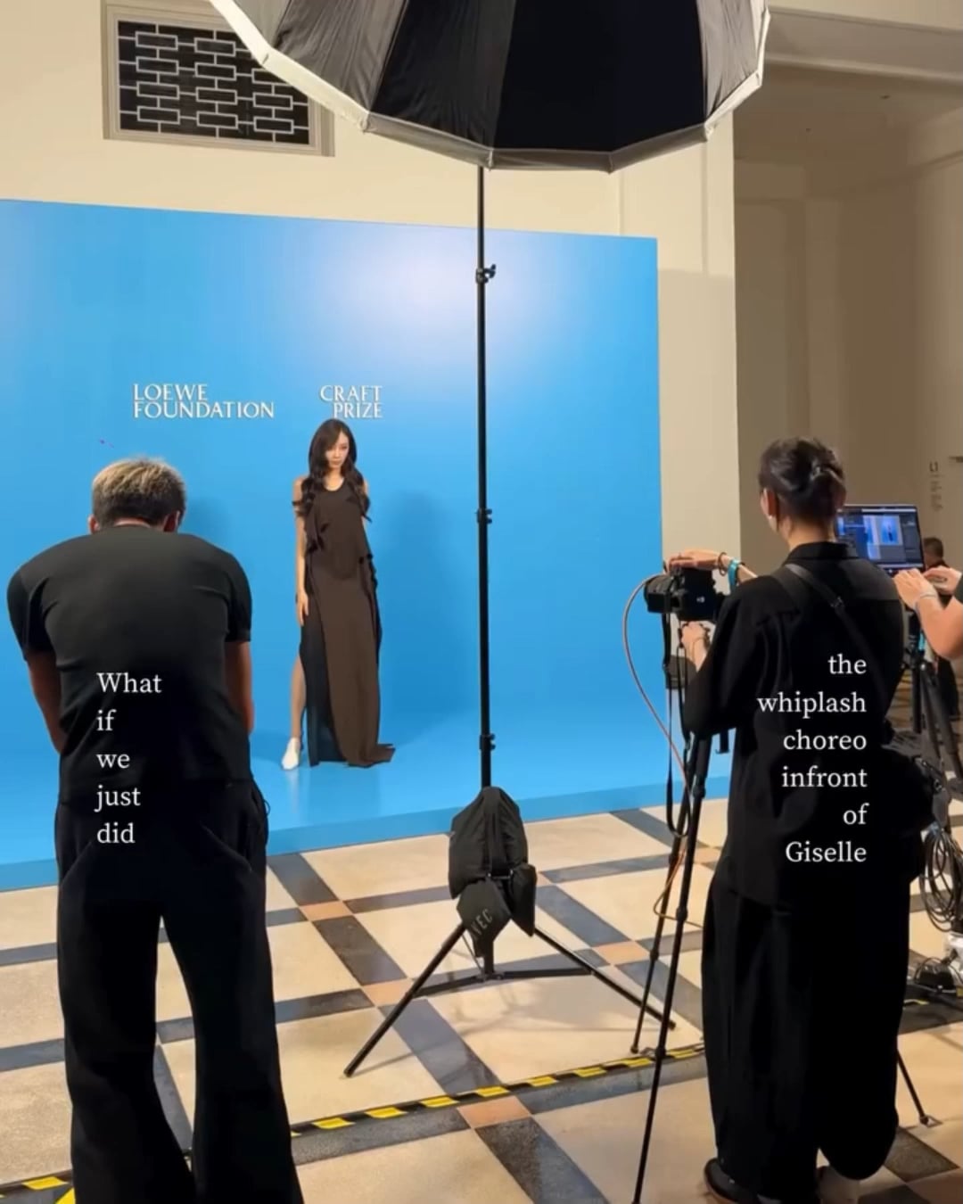 260521 Telescope Studios Instagram Update with Giselle @ LOEWE FOUNDATION Craft Prize 2026