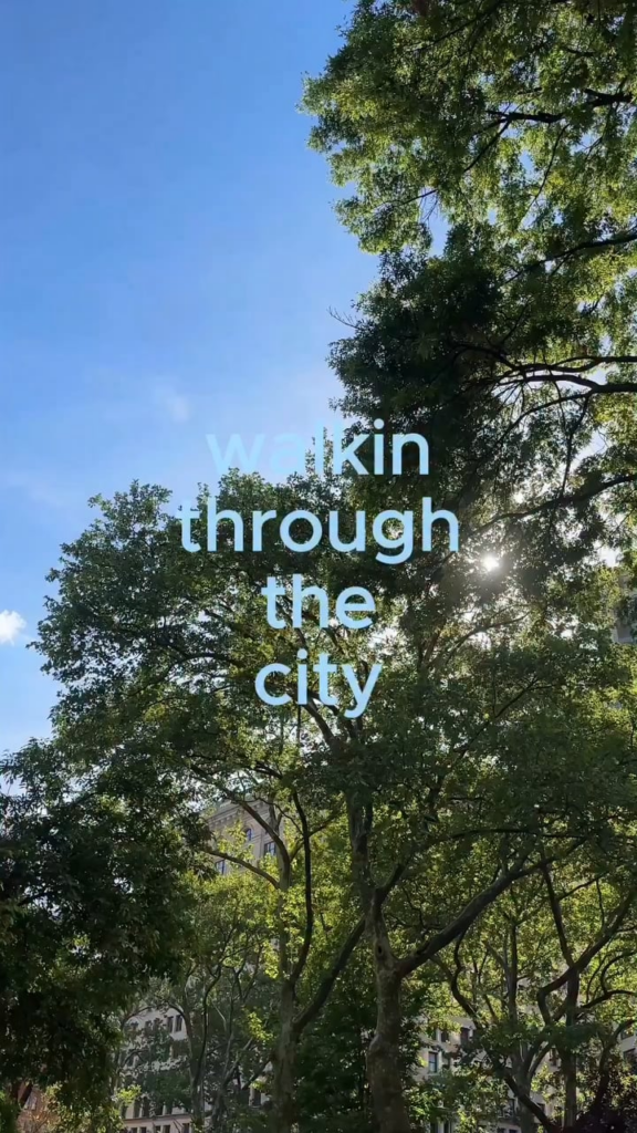 260506 aespa TikTok Update with Karina - walkin through the city