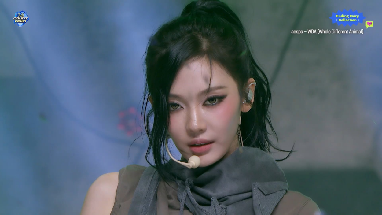 260516 Mnet M Countdown Twitter Update with aespa - WDA (Whole Different Animal) Ending Fairy Collection