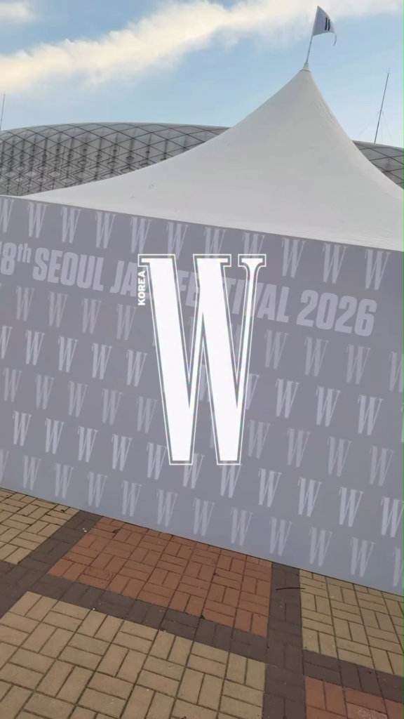 260524 W Korea Instagram Update with Karina @ 2026 Seoul Jazz Festival Booth