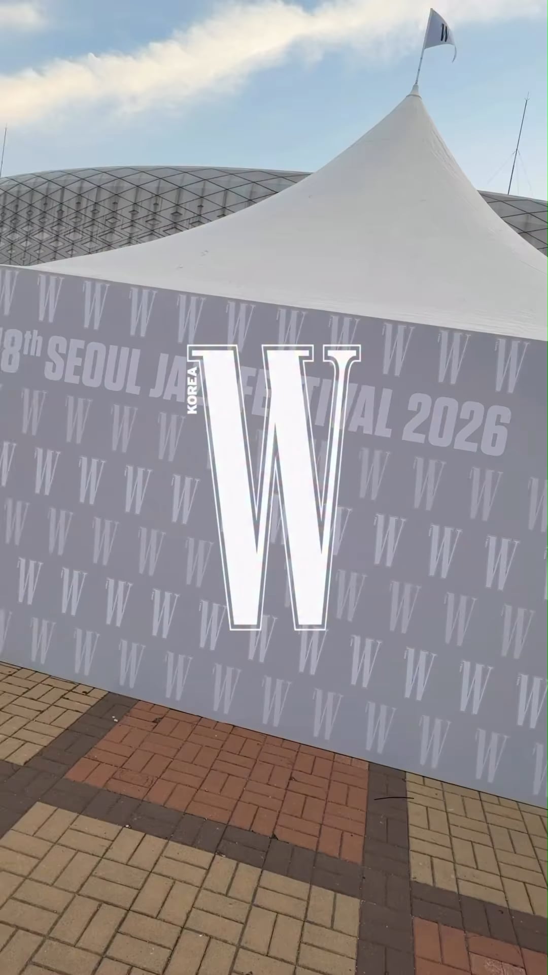 260524 W Korea Instagram Update with Karina @ 2026 Seoul Jazz Festival Booth