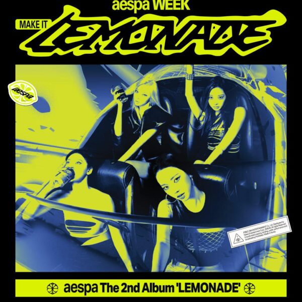 260526 aespa - The 2nd Album 'LEMONADE' Pop-Up in LA (Announcement Poster)