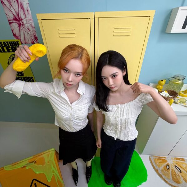 260527 aespa Twitter Update with Winter and Ningning - back to work 🍋