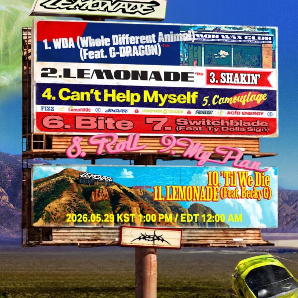 260520 aespa - The 2nd Album: LEMONADE (Full Tracklist)