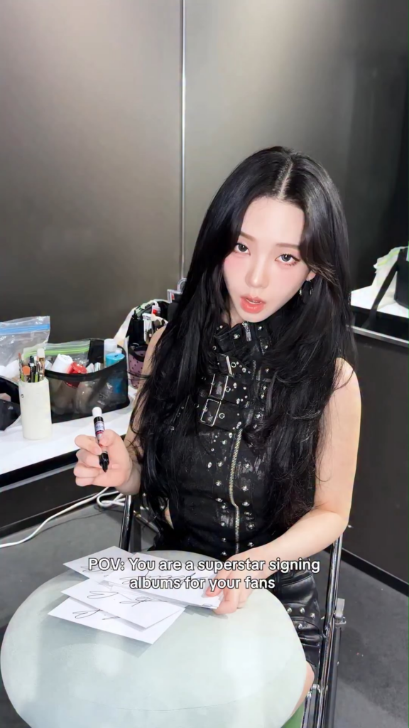 260506 aespa TikTok Update - you guys asked for it, we gotchu🍋 More signed units available via the Complex store
