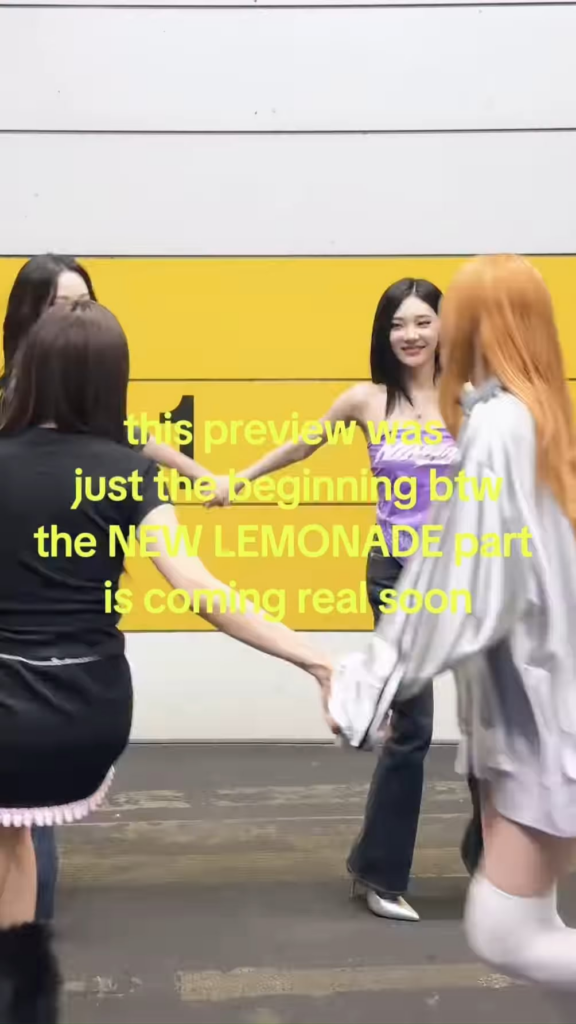 260522 aespa TikTok Update - the NEW LEMONADE part is coming real soon 🍋