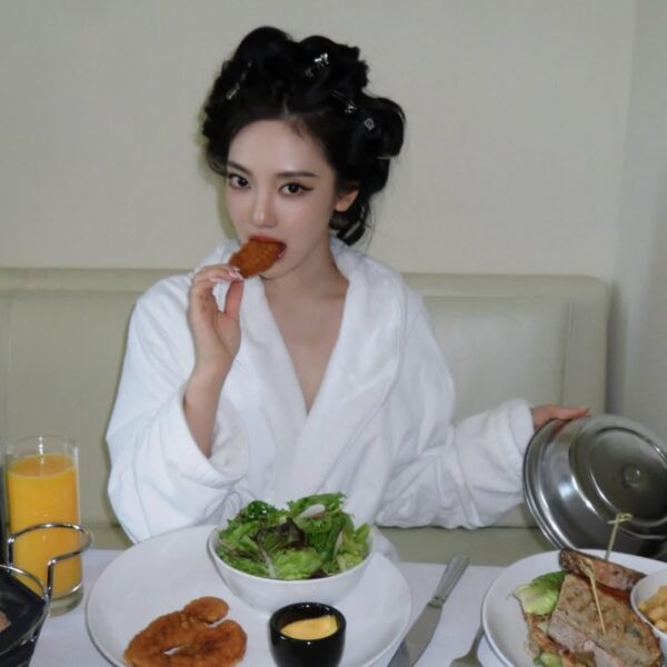 260505 aespa Instagram Update with Ningning - getting ready