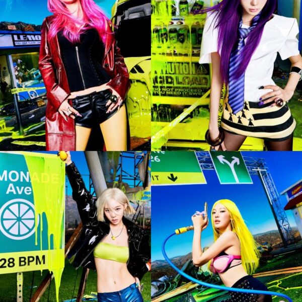 260521 aespa's 'The 2nd Album: LEMONADE' Songs Descriptions: Can’t Help Myself, Camouflage, My Plan and Til We Die.