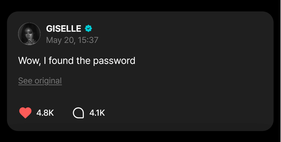 260520 Giselle Weverse Update