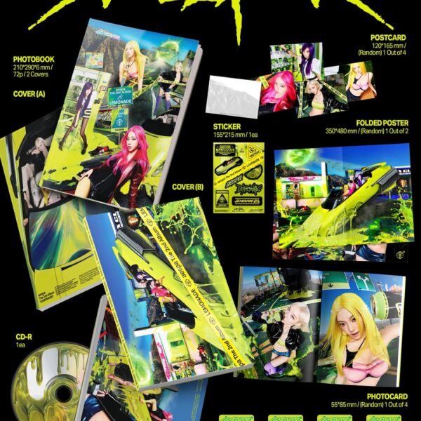 260522 aespa - The 2nd Album: LEMONADE (LEMONADE Ver. - Album Details Preview)