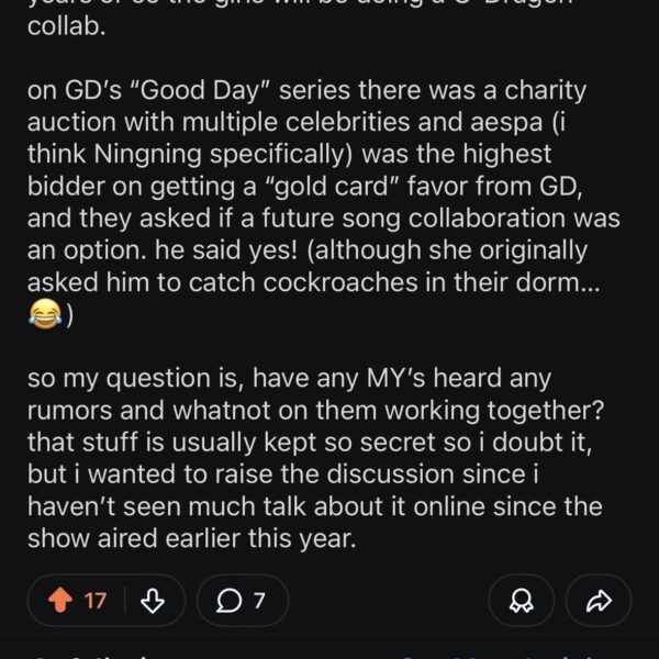 With the awesome GD collab confirmed, I’d like to say… I called it! 😎