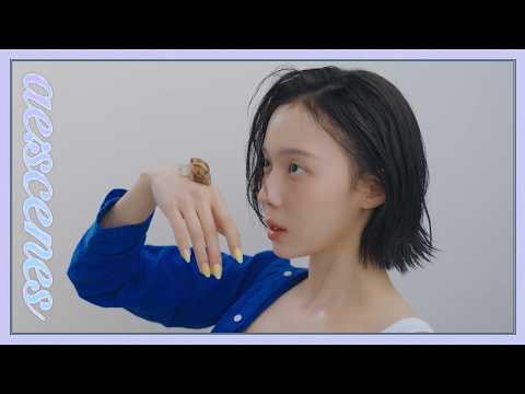 260523 Winter - [ae:scenes] A new snail friend (ESQUIRE Korea Photoshoot Behind)